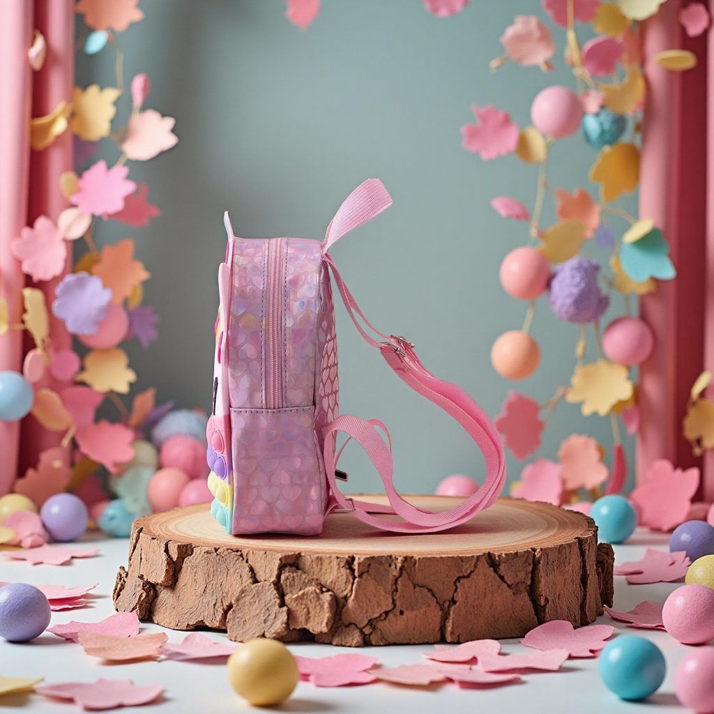 背包/锦纶背包女/电脑包/书包学生2023时尚/pu儿童包细节图