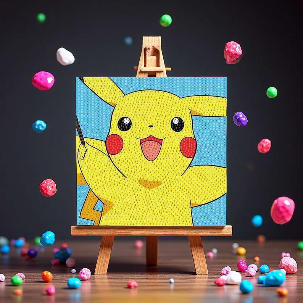 New full-diamond children's diamond painting handcrafted DIY dotted diamond framed home decoration hanging painting wholesale stock leather painting decorative painting Item Picture