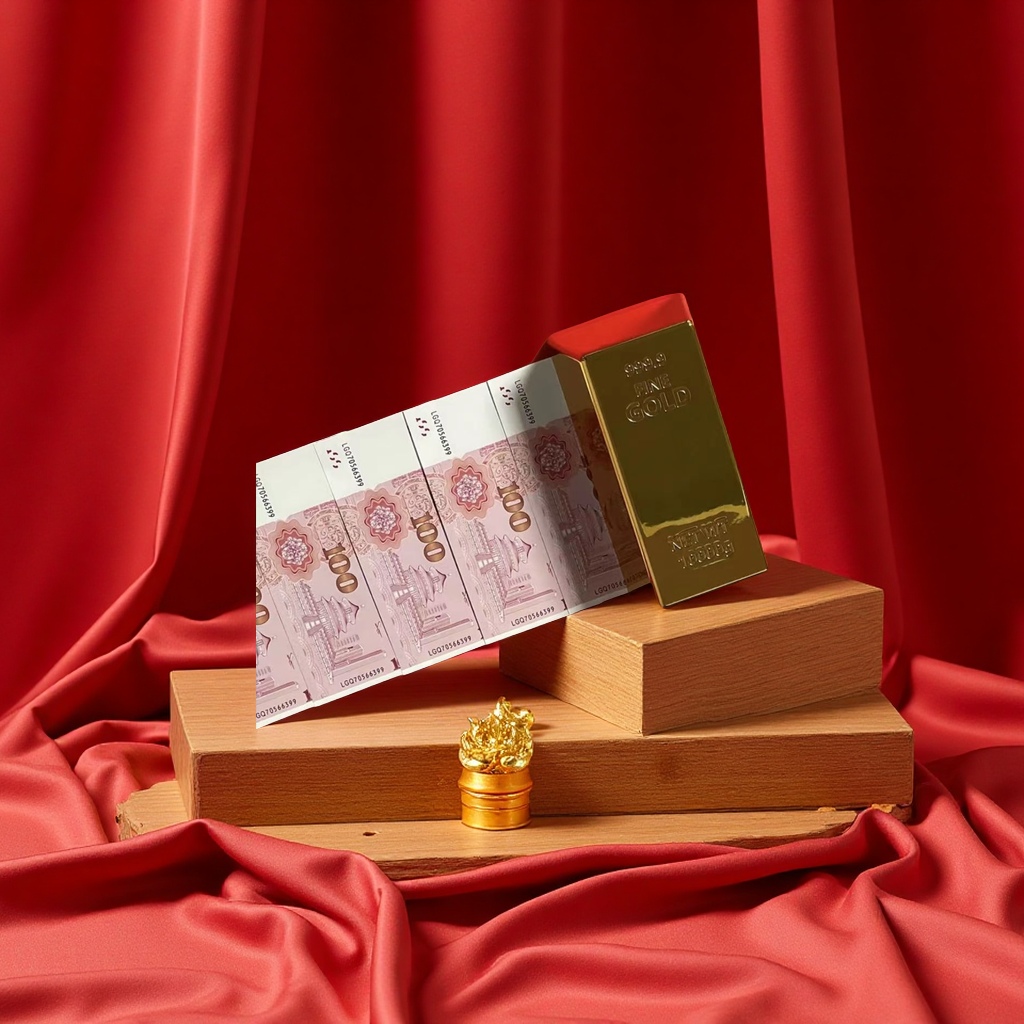 Brics red envelope simulation banknote storage tool, gift-giving big red envelope, 2024 Year of the Dragon best-selling wedding supplies, suitable for girlfriend gifts, office culture Specification image