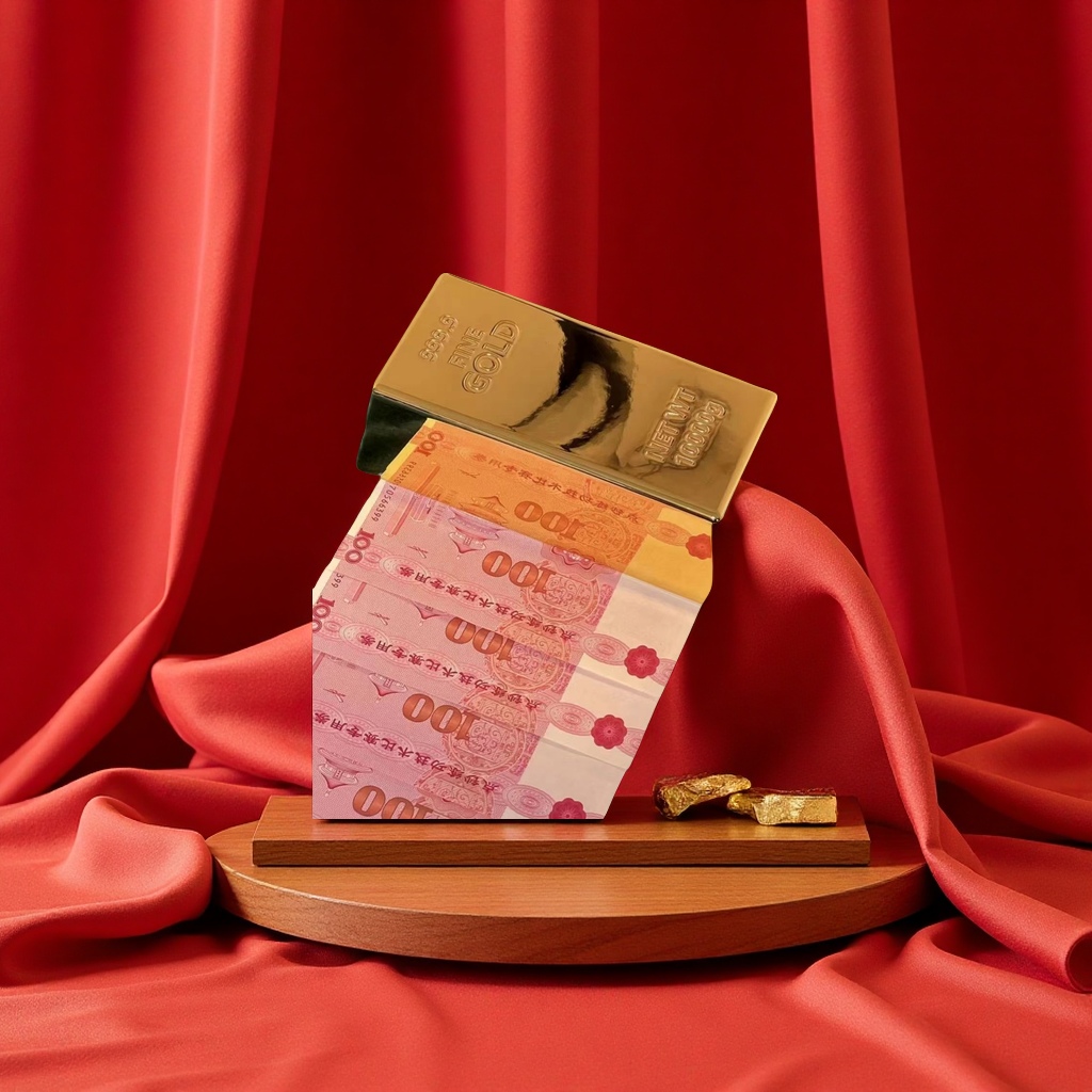 Brics red envelope simulation banknote storage tool, gift-giving big red envelope, 2024 Year of the Dragon best-selling wedding supplies, suitable for girlfriend gifts, office culture Item Picture