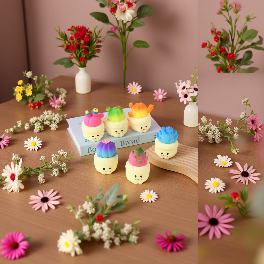 Cactus Pinch Fun Stress-relieving toy Squeeze Trendy puzzle toy Relieve stress Hand relaxation leisure toy Application Scenario