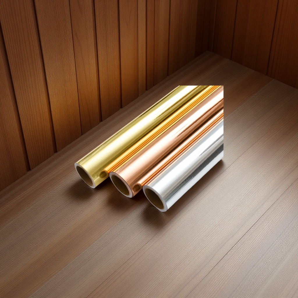 厂家跨境仿金属膜装饰翻新自粘贴纸冰箱电梯台面墙面防水防潮壁纸创意工艺品礼品