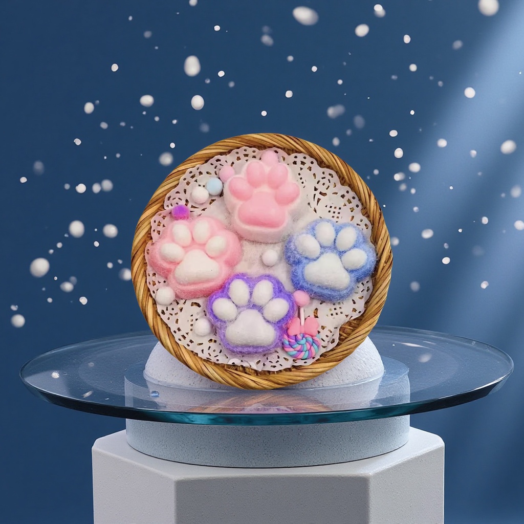 Cat Paw Pinch Fun Stress-relieving Squeezing toys, trendy, educational and fun casual toys, suitable for both adults and children to relax and relieve stress Specification image