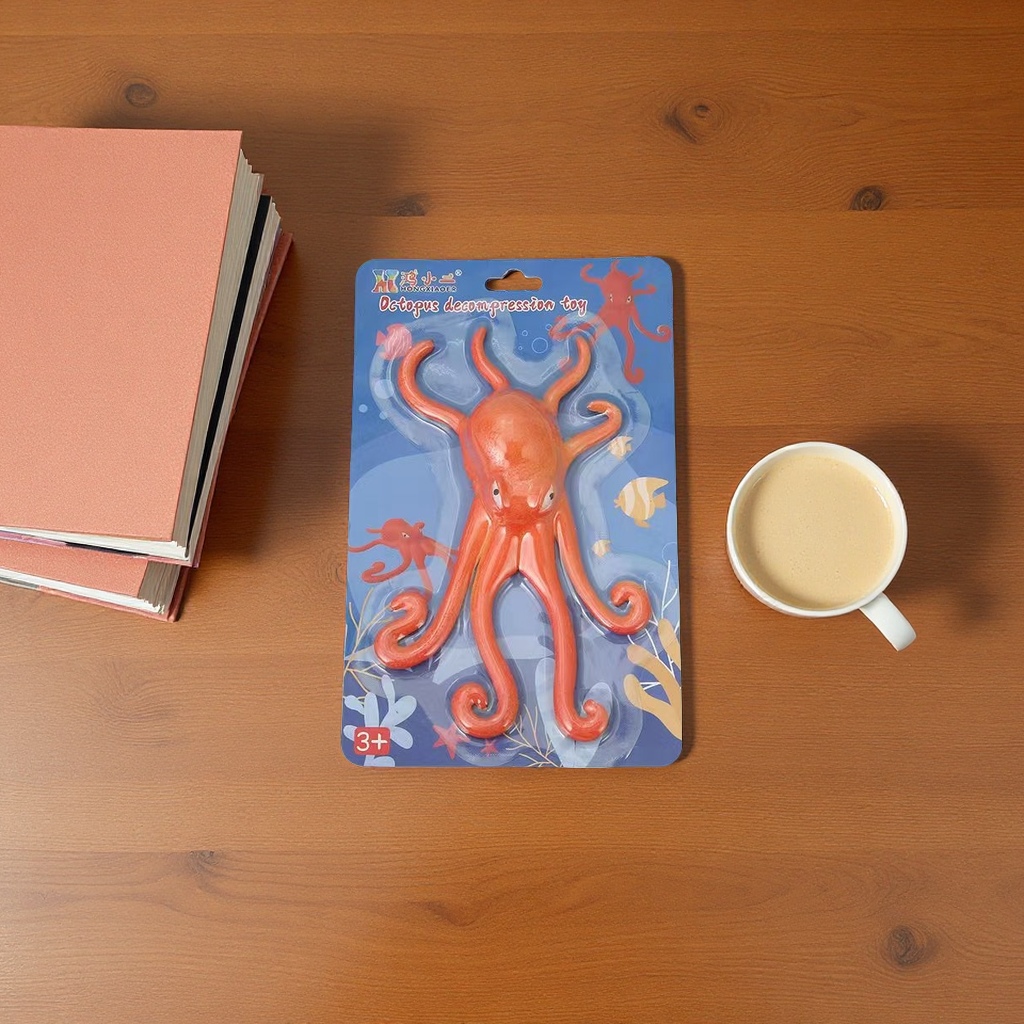 八爪鱼 捏捏乐解压玩具挤压潮玩益智玩具放松手部训练儿童成人适用