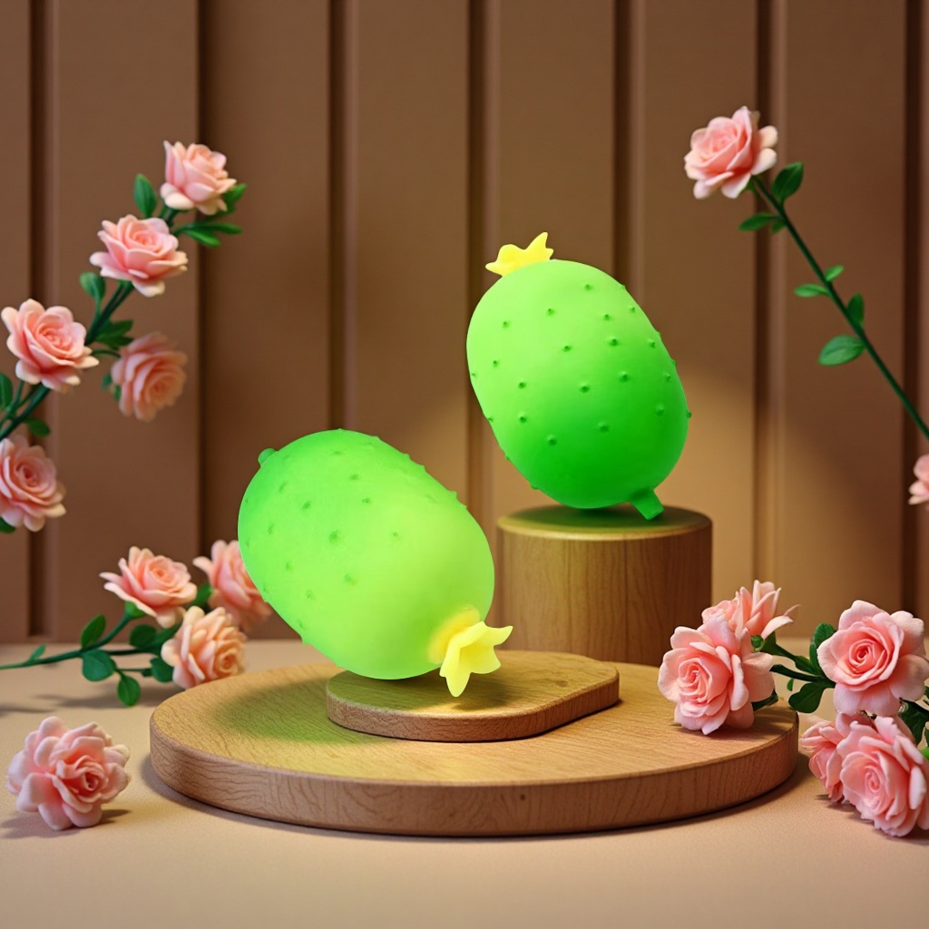 捏捏乐黄瓜挤压玩具解压益智潮玩儿童成人放松减压玩具新奇趣味手感玩具