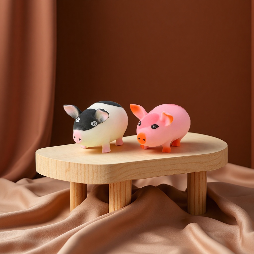 捏捏乐 小趴猪 挤压玩具解压益智潮玩儿童成人放松减压玩具新奇趣味手感玩具