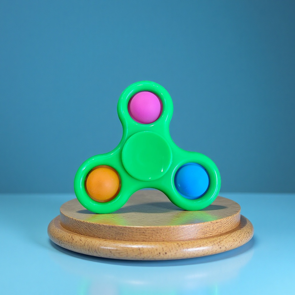 Wholesale three-leaf bubble fidget spinners, finger spinning toys, traditional sports and leisure entertainment Application Scenario