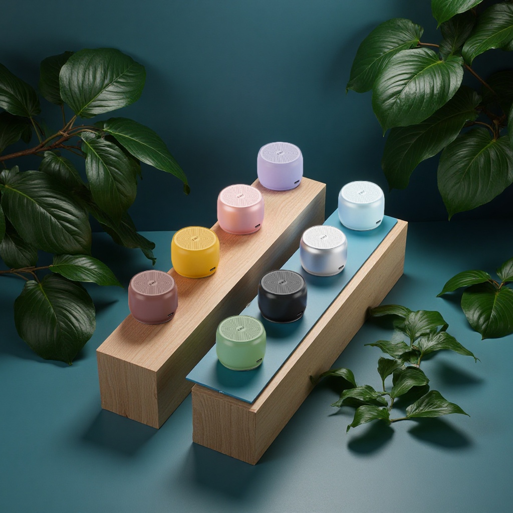 EWA Sound for Love A126 Mini Metal Bluetooth speaker features high sound quality, deep bass, outdoor car water resistance, large volume, and home audio-visual entertainment Application Scenario