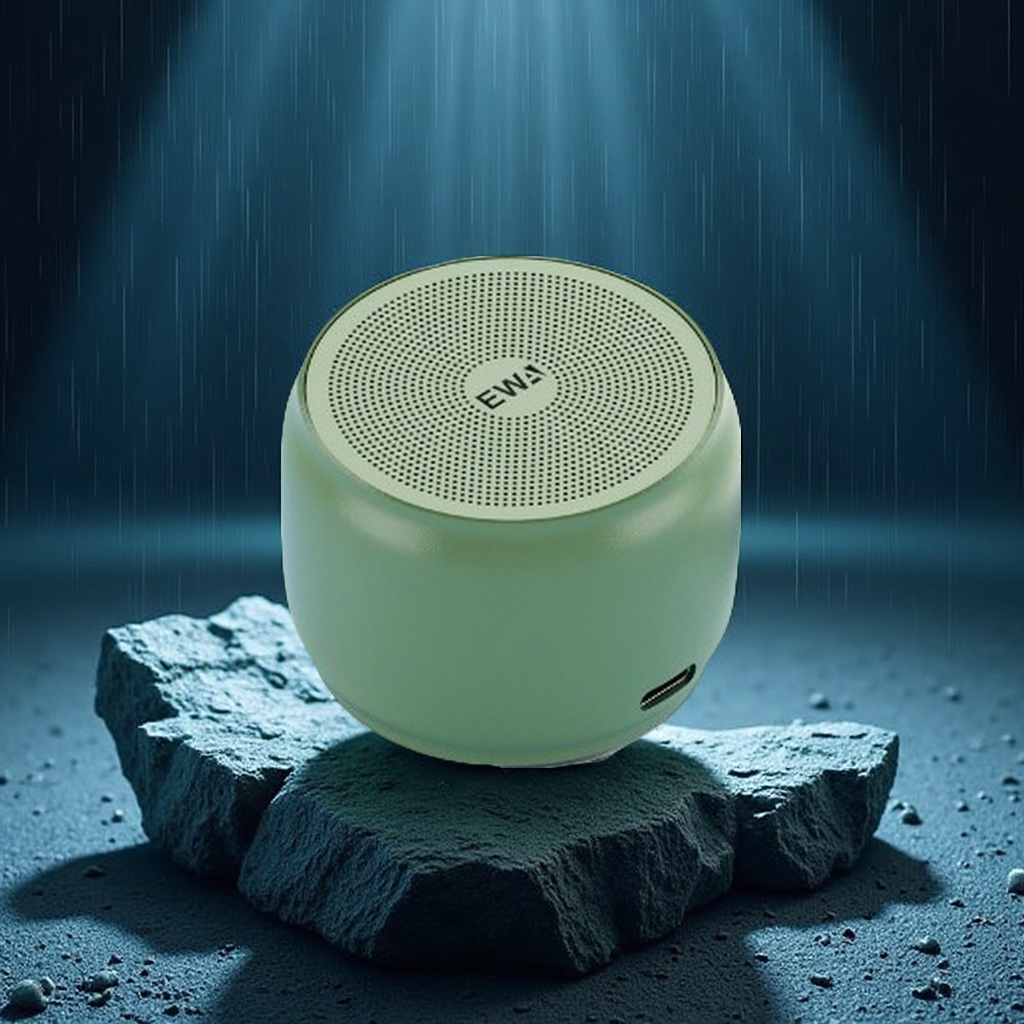 EWA Sound for Love A126 Mini Metal Bluetooth speaker features high sound quality, deep bass, outdoor car water resistance, large volume, and home audio-visual entertainment Item Picture