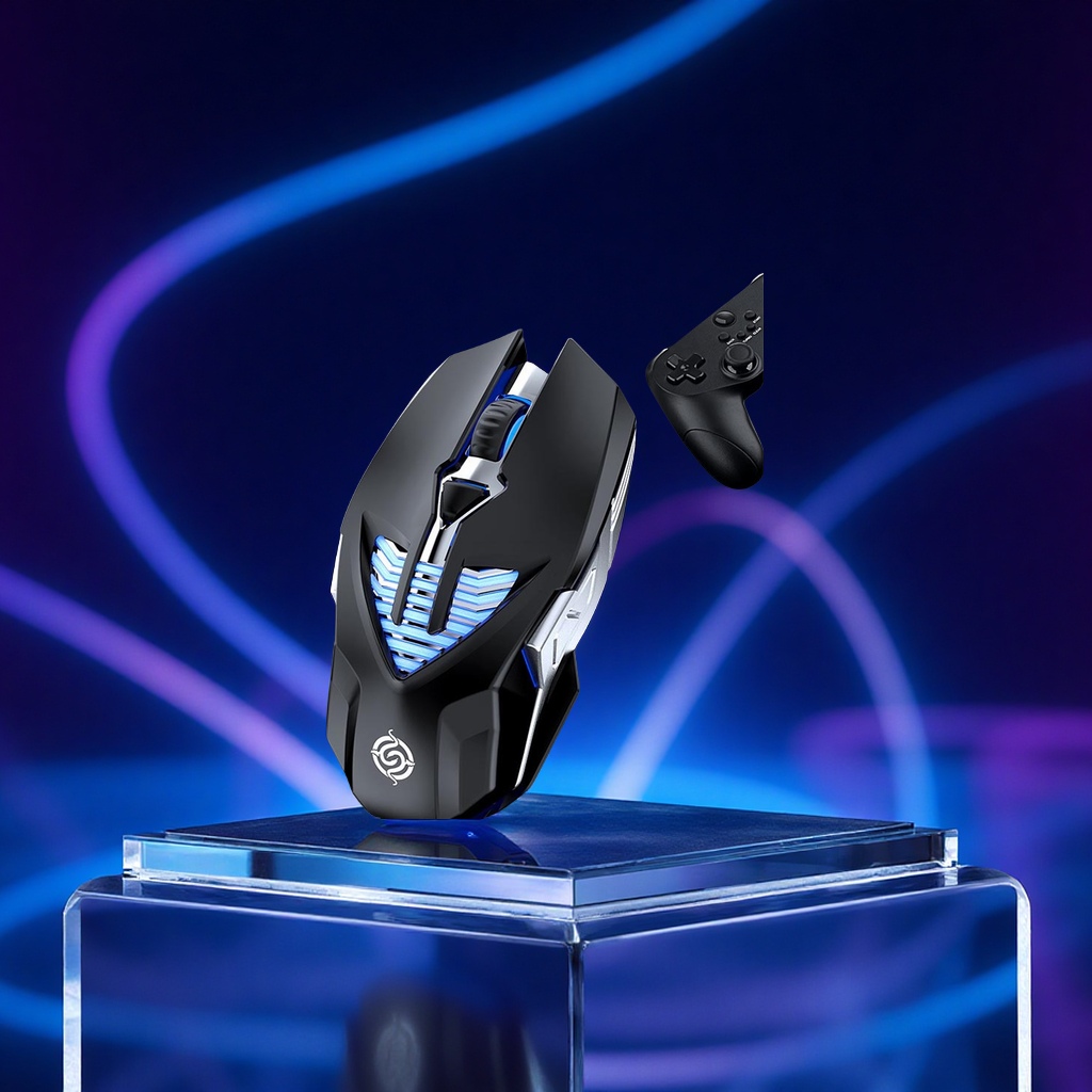 蝰蛇Q1有线游戏鼠标USB发光电竞LOL宏功能数码电脑外设跨境亚马逊适用