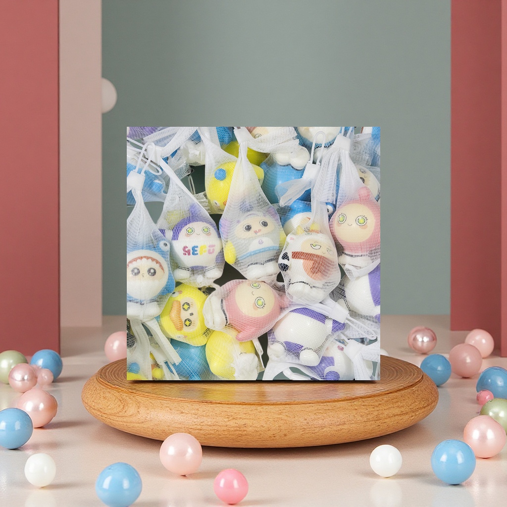 Egg Doll Kneading Fun Slow Rebound Stress Relief Tool, children's toys, street vending dolls, trendy figurines, fun ornaments