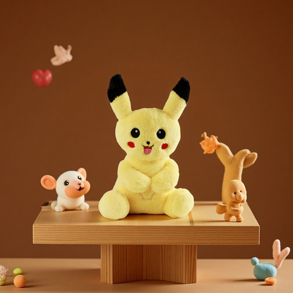 Breathing little otter plush toy, infant and toddler soothing doll manufacturer, direct hair soft pillow, children's doll Specification image