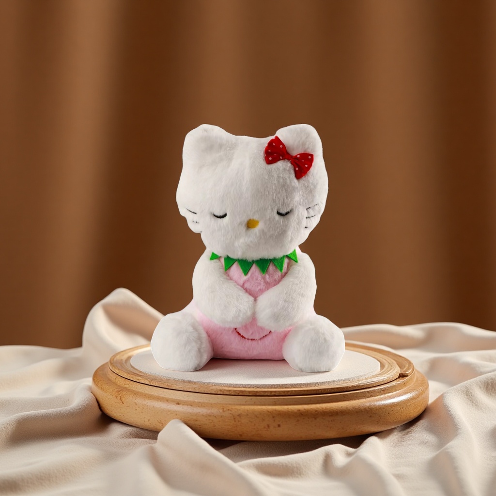 Breathing little otter plush toy, infant and toddler soothing doll manufacturer, direct hair soft pillow, children's doll Application Scenario