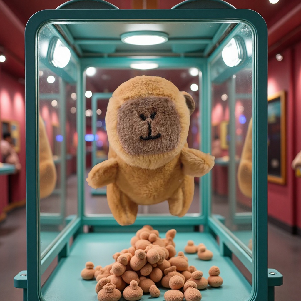 精品抓娃娃机卡皮巴拉水豚毛绒玩偶夹机布娃娃可爱公仔玩具 Application Scenario