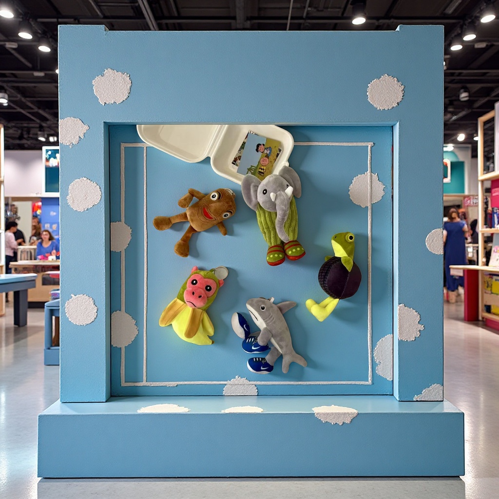 The new cross-border tungtungtunsahur mascot fabric doll lock and fun plush toy pendant from the American Shan Hai Jing parody details Picture