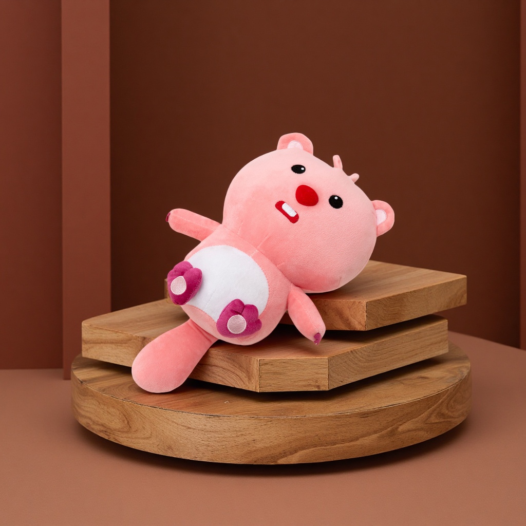 Little Beaver Mini plush dolls for couples, factory-delivered fabric dolls, throw pillows, plush toys