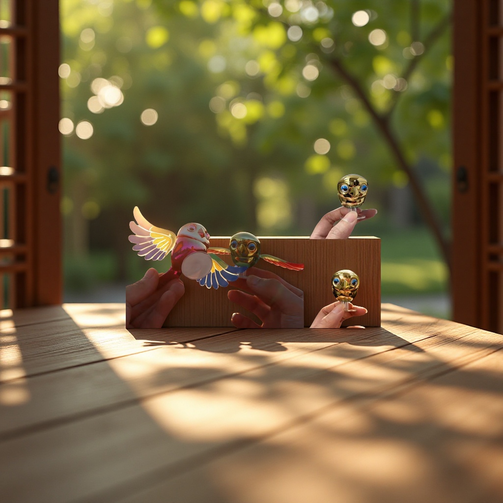 飞翔小鸟车内装饰车载摆件后视镜创意汽车用品办公桌面装饰品