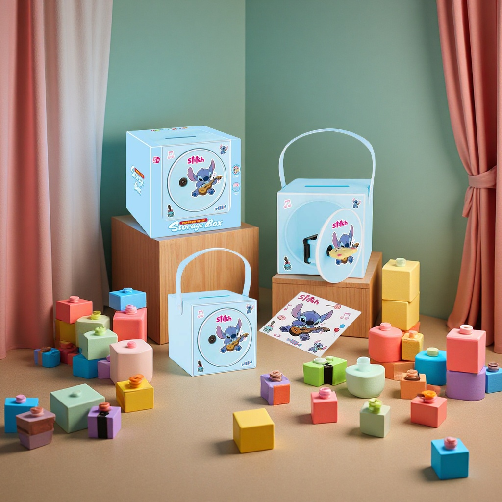 存钱罐美元马口铁易拉罐硬币盒储蓄罐儿童创意零钱收纳家用装饰