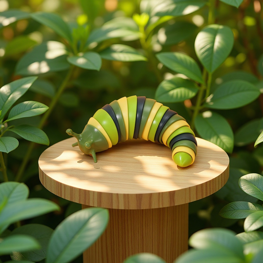 Caterpillar stress-relieving Novel and unique toys made of eco-friendly materials, a stress-relieving gadget for both adults and children