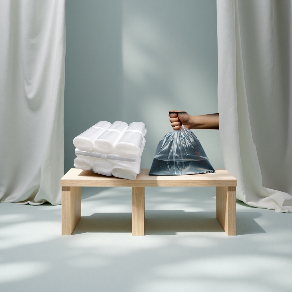 高压透明PE平口袋塑料包装袋防潮内膜印刷logo加厚加大食品袋