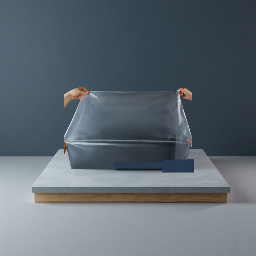 厂家PE方底塑料袋四方袋防尘防潮内膜袋通用透明纸箱内衬袋高低压包装塑料购物袋