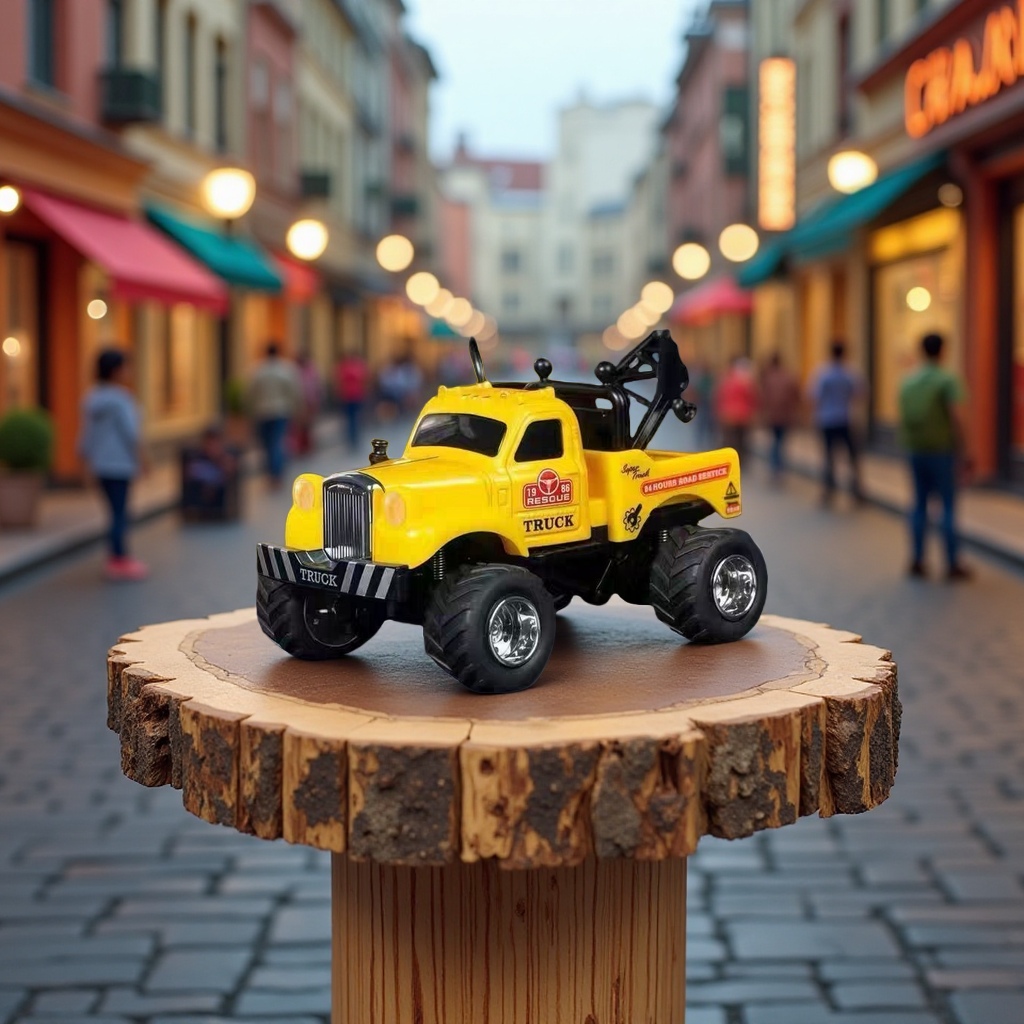 新品儿童小比例合金拖车救援运输车城市道路维修遥控玩具男孩玩具车