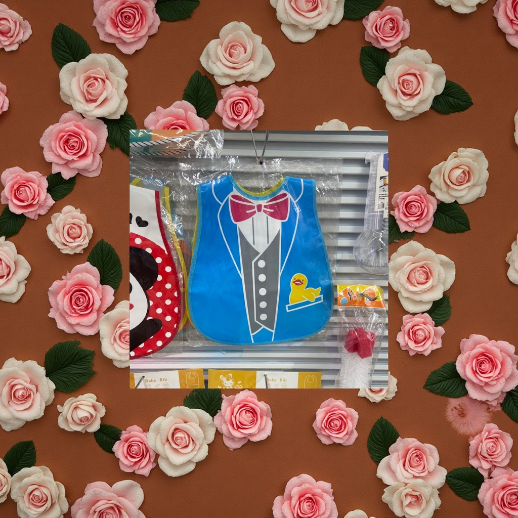 宝宝罩衣儿童防水防油宝宝防尘罩衣宝宝洗澡罩衣宝宝穿着罩衣幼儿罩衣柔软透气60cm