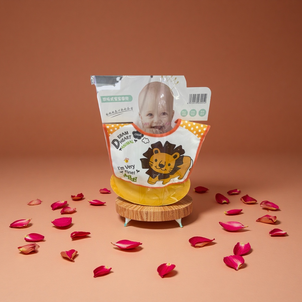 Children's bibs are leak-proof, stain-proof and washable. Baby food bags are soft, waterproof and oil-proof. Baby meal covers and toddler products Application Scenario