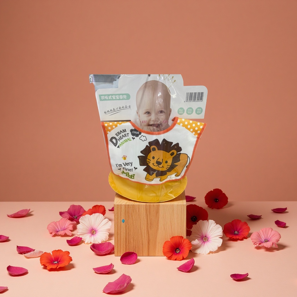 Children's bibs are leak-proof, stain-proof and washable. Baby food bags are soft, waterproof and oil-proof. Baby meal covers and toddler products Specification image
