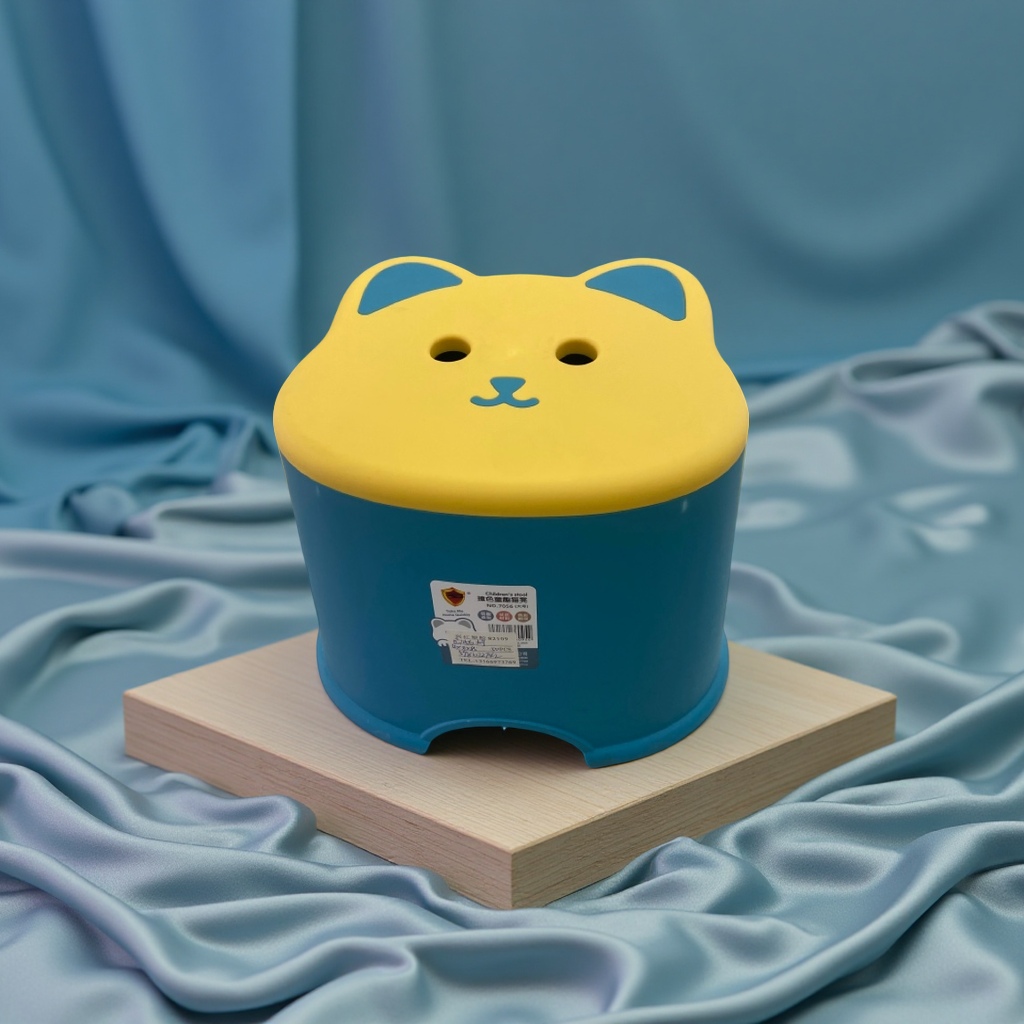 Taburete para niños silla de aprendizaje de bebé ajustable colorido asiento para niños muebles para niños pequeño taburete de plástico durable Specification image