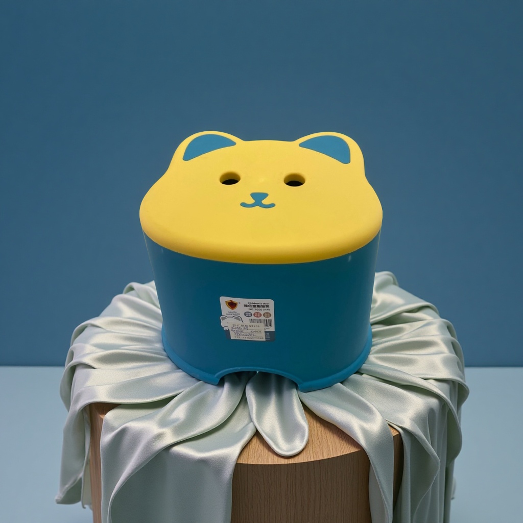 Taburete para niños silla de aprendizaje de bebé ajustable colorido asiento para niños muebles para niños pequeño taburete de plástico durable details Picture