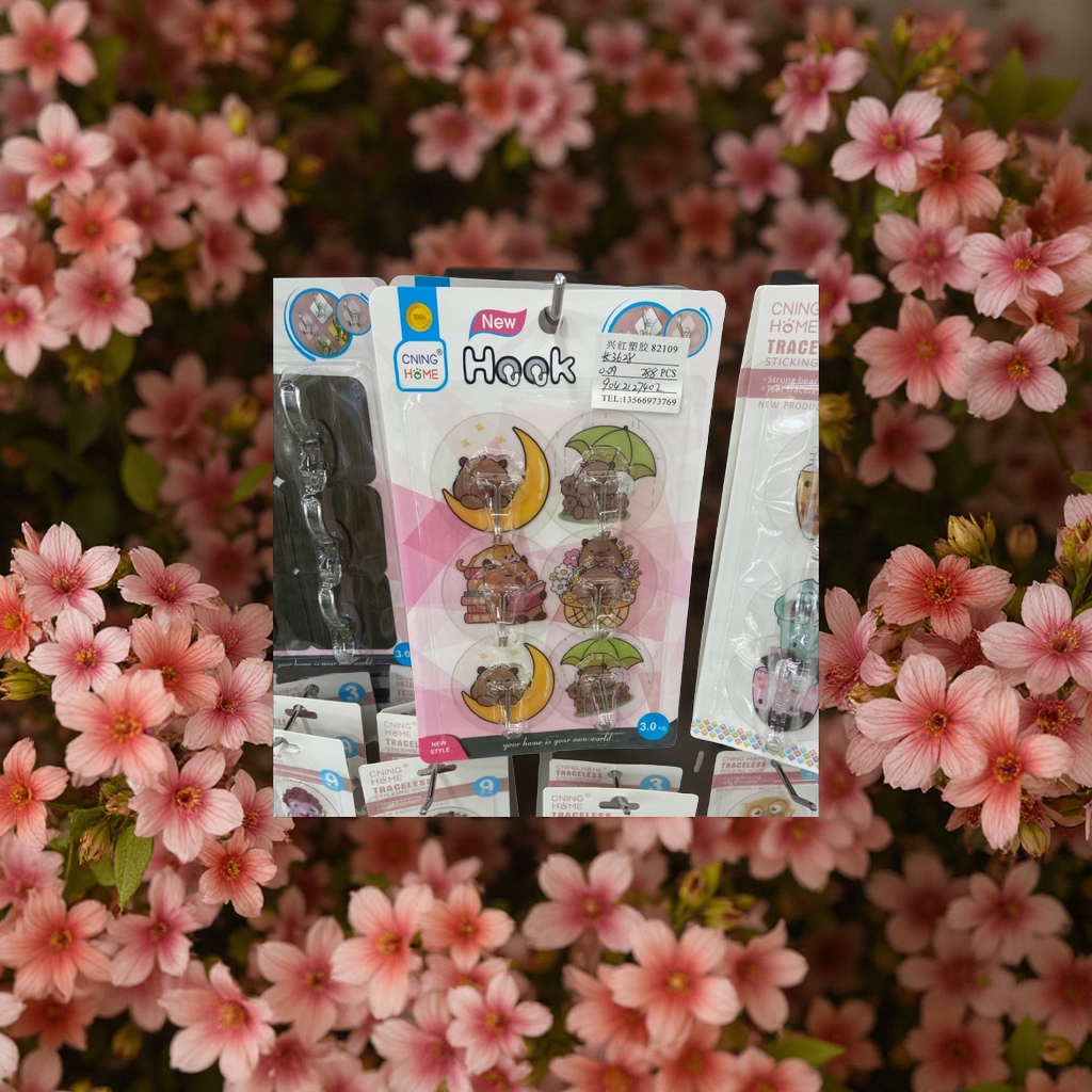 衣钩、挂钩、粘钩、钩子实物图