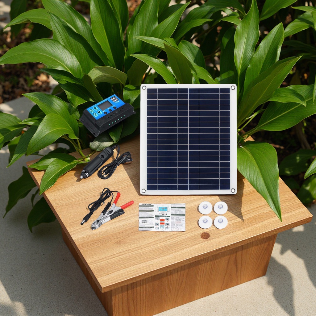 30W18V high-efficiency mini flexible polycrystalline silicon solar panel portable charging system, electrical and electronic charger Item Picture