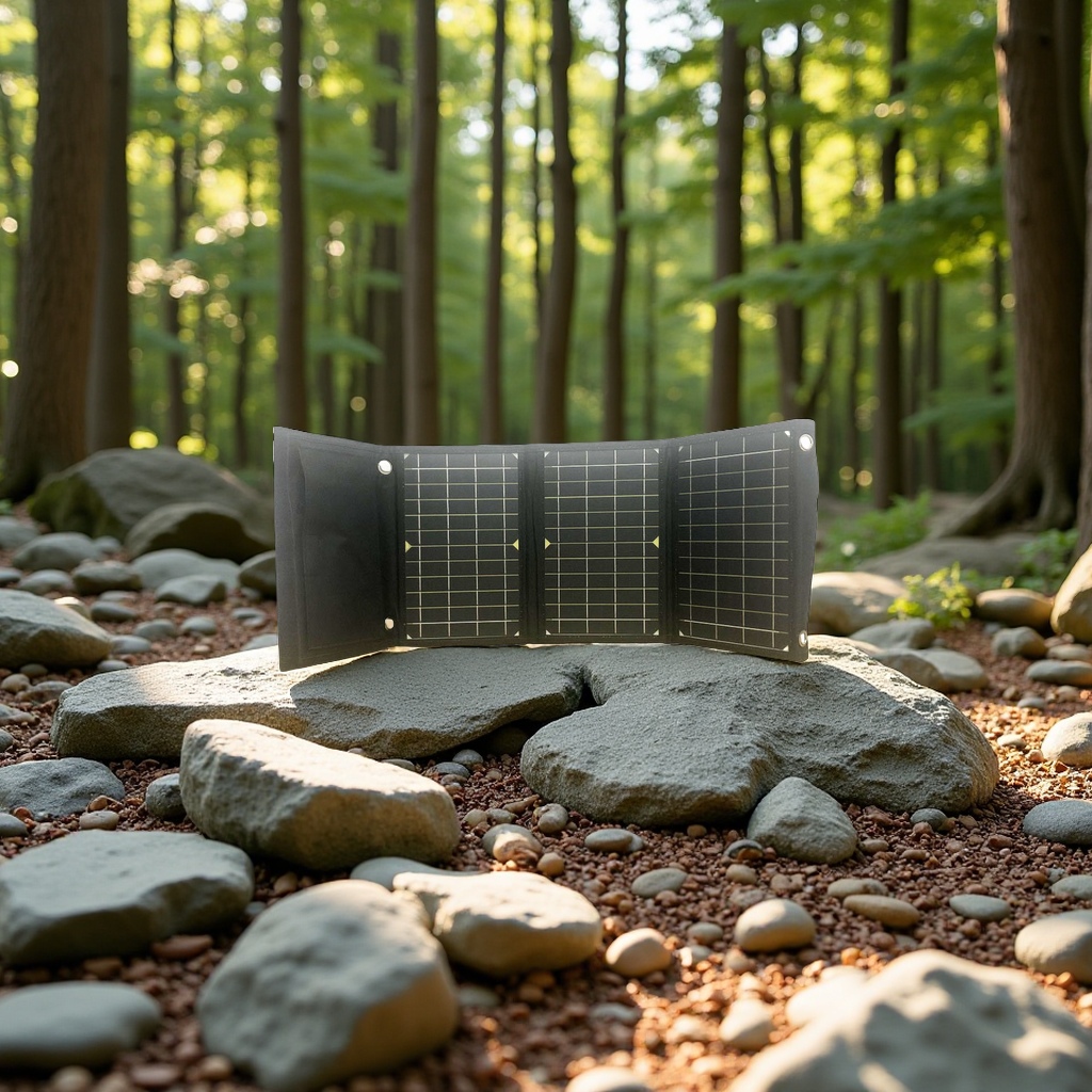New 21W monocrystalline solar folding portable outdoor power charging board, outdoor emergency electrical and electronic solar cell module details Picture