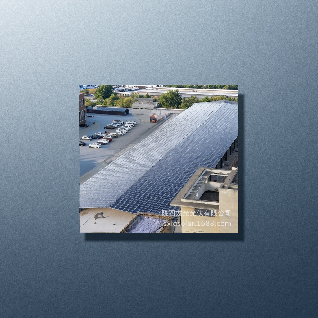 1MW monocrystalline photovoltaic system for industrial and commercial plants, 380V solar power generation panels, enterprise self-use battery modules Specification image