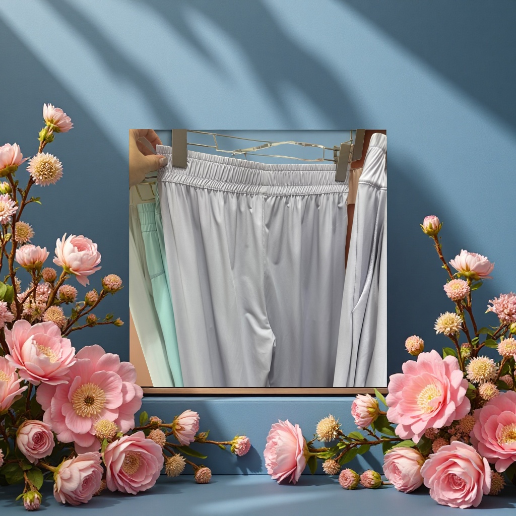 女士家居服实物图