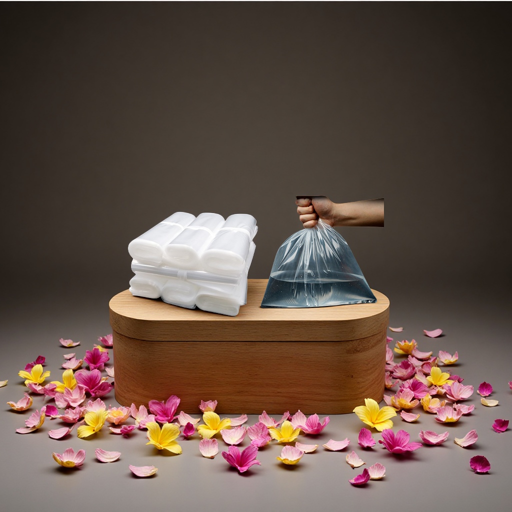 高压透明PE平口袋防潮内膜印刷logo加厚加大塑料包装袋其他塑料薄膜