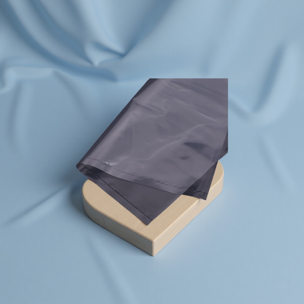 High-pressure transparent PE flat bag moisture-proof inner film printed logo thickened and enlarged plastic packaging bag, other plastic films Application Scenario