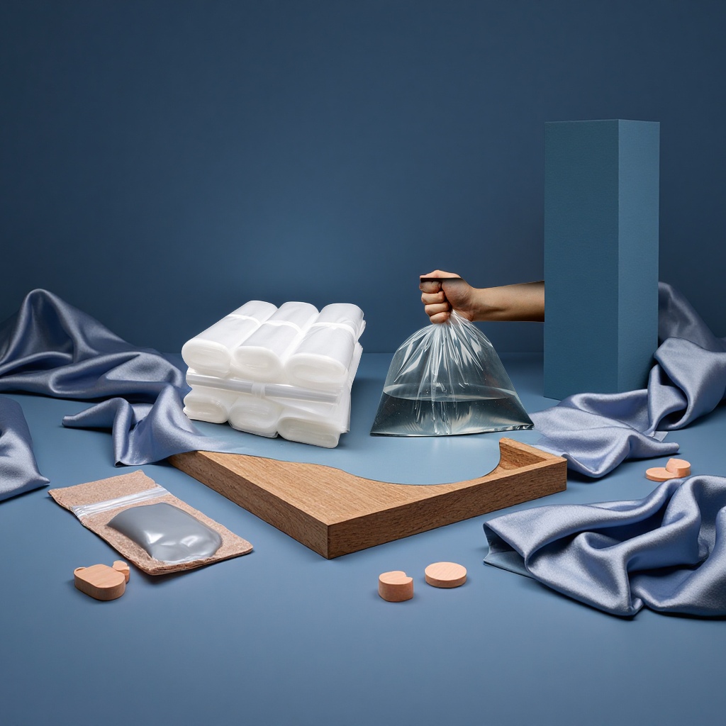 高压透明PE平口袋防潮内膜印刷logo加厚加大塑料包装袋其他塑料薄膜