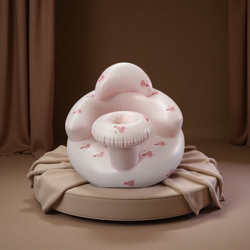 充气沙发儿童座椅多彩便携宝宝休闲玩具家用户外充气坐垫轻便耐用