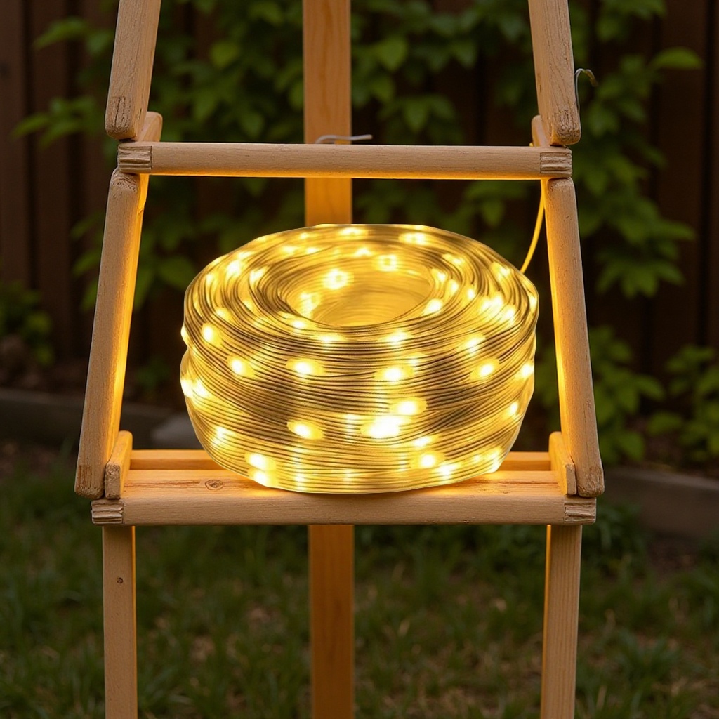 Solar LED light strings, outdoor courtyard leather line lights, Christmas tree atmosphere colored lights, starry sky decorative lights, lighting fixtures Item Picture