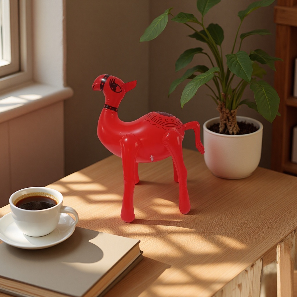 驼骆玩具儿童益智拼装模型趣味动物玩偶适合3岁以上宝宝娱乐教育