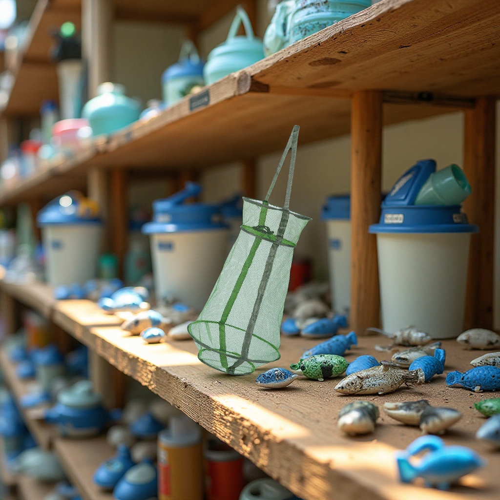 水族世界批发小鱼篓尼龙涂胶便携防挂鱼袋加厚速干渔护装宠物园艺鱼捞配件详情图5