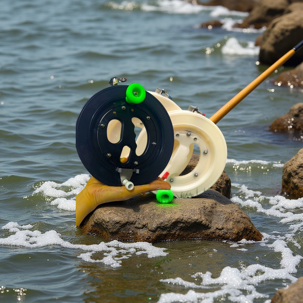 ABS船钓轮手握风筝轮海钓线轮手摇缠线轮垂钓用品钓鱼线轮运动户外