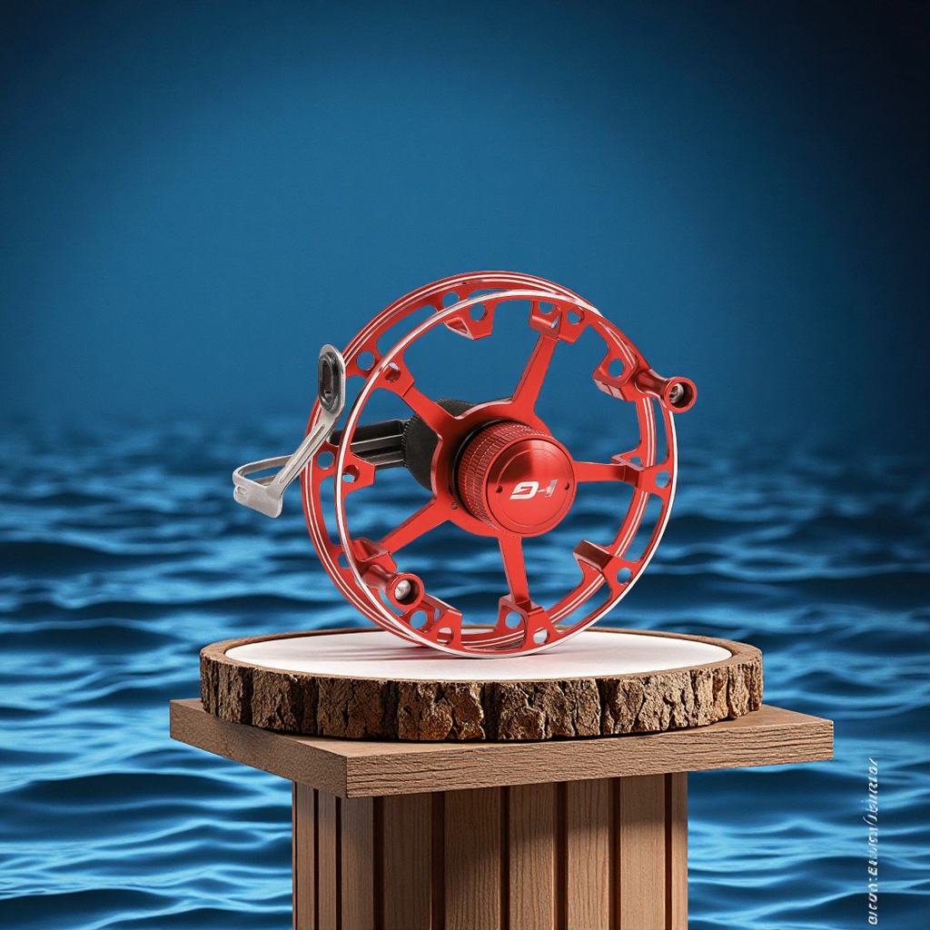 The Gu Mai wheel, Feng Huo wheel, front fishing wheel, all-metal with release force, bagua hand-pulled wheel, lightweight fishing line wheel, outdoor sports fishing equipment details Picture