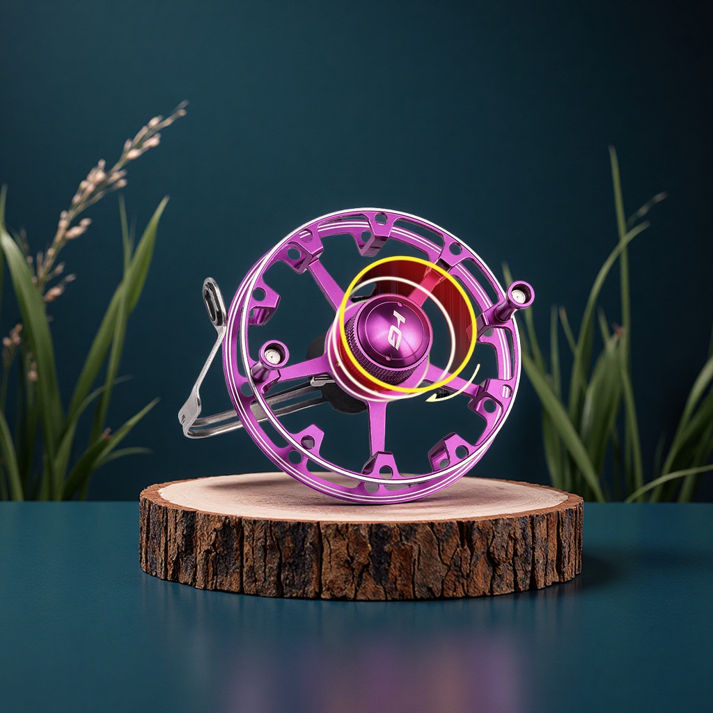 The Gu Mai wheel, Feng Huo wheel, front fishing wheel, all-metal with release force, bagua hand-pulled wheel, lightweight fishing line wheel, outdoor sports fishing equipment Specification image
