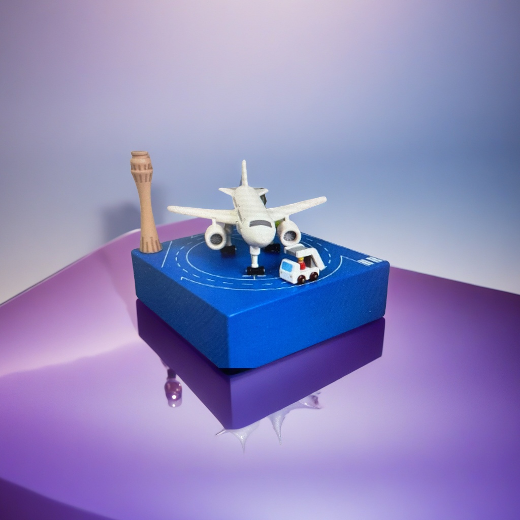 全实木飞机模型音乐盒男生节日创意礼物八音盒家居摆件高档伴手礼热卖款木质音乐盒产品图