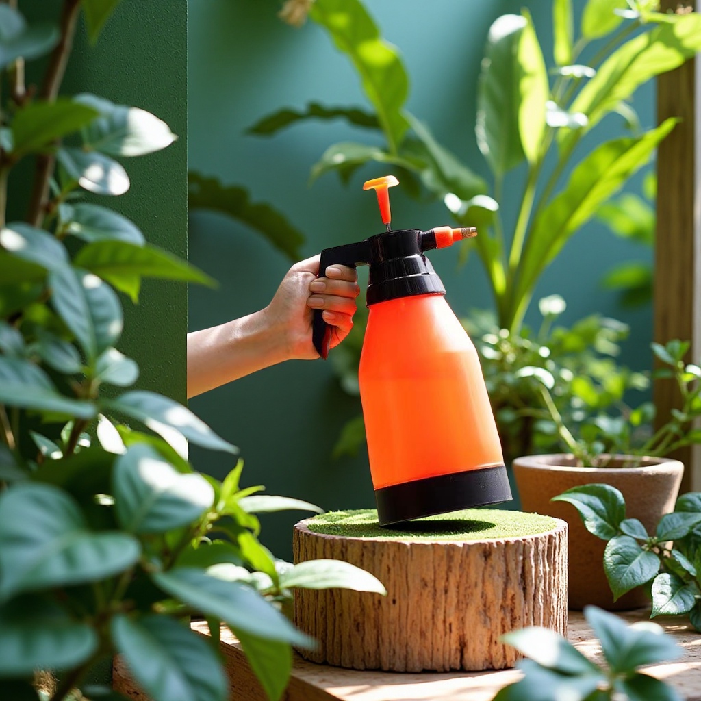 园艺工具气压式喷壶洒水壶园林用品喷雾器喷水壶分装瓶美妆日化包装