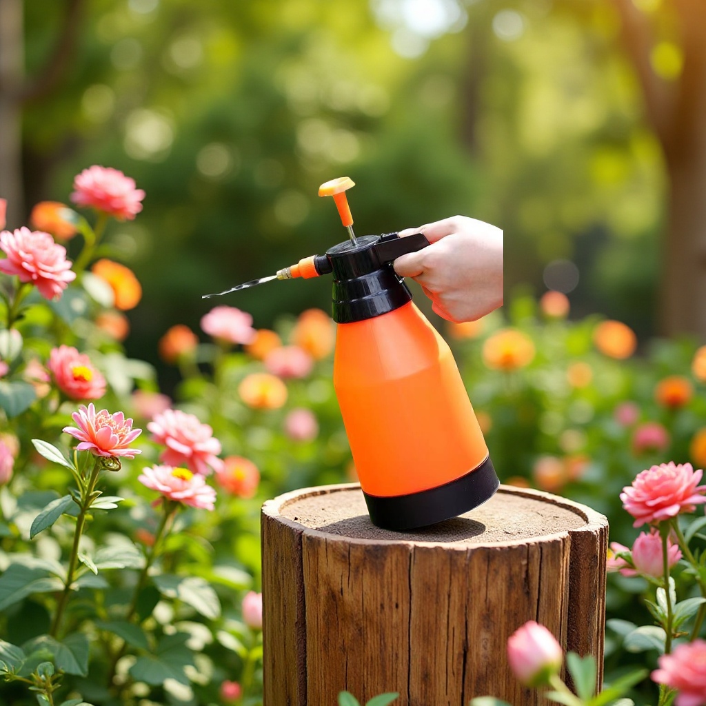 园艺工具气压式喷壶洒水壶园林用品喷雾器喷水壶分装瓶美妆日化包装详情图2