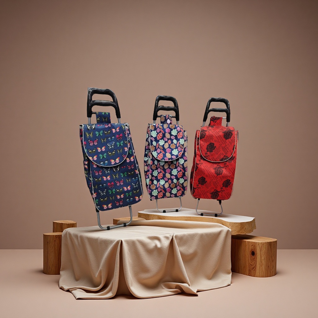 折叠便携购物车手拉车小拉车买菜车轻便折叠式多功能购物推车